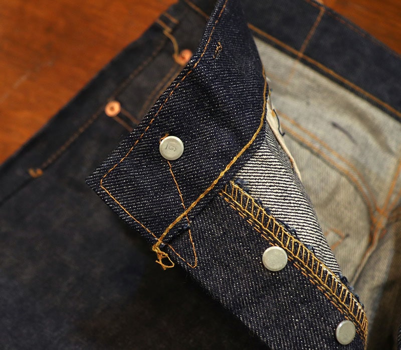 1960s DEAD STOCK , LEVIS 501E A-TYPE , WAIST SINGLE , Size W32 L32