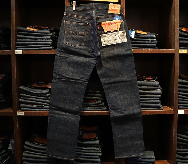 1960s DEAD STOCK , LEVIS 501E A-TYPE , WAIST SINGLE , Size W32 L32