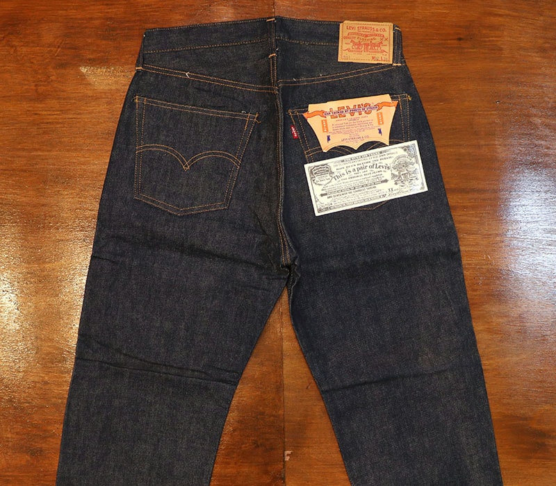 1960s DEAD STOCK , LEVIS 501E A-TYPE , WAIST SINGLE , Size W32 L32