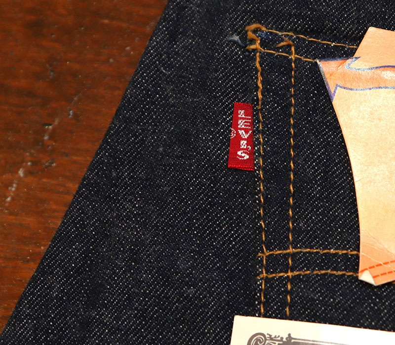 1960s DEAD STOCK , LEVIS 501E A-TYPE , WAIST SINGLE , Size W32 L32