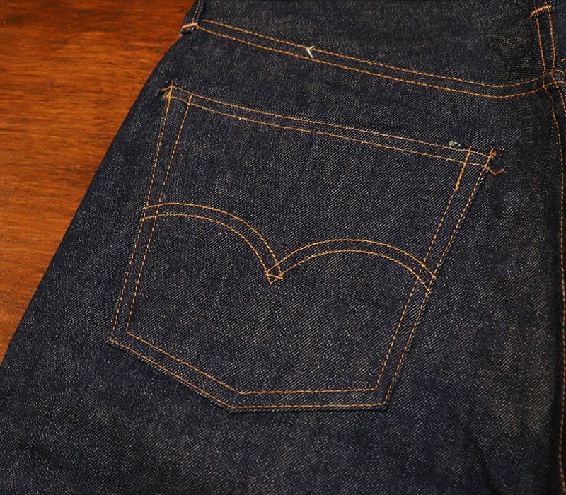 1960s DEAD STOCK , LEVIS 501E A-TYPE , WAIST SINGLE , Size W32 L32