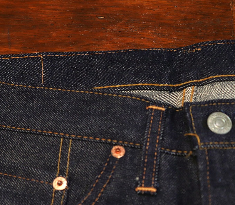 1960s DEAD STOCK , LEVIS 501E A-TYPE , WAIST SINGLE , Size W32 L32