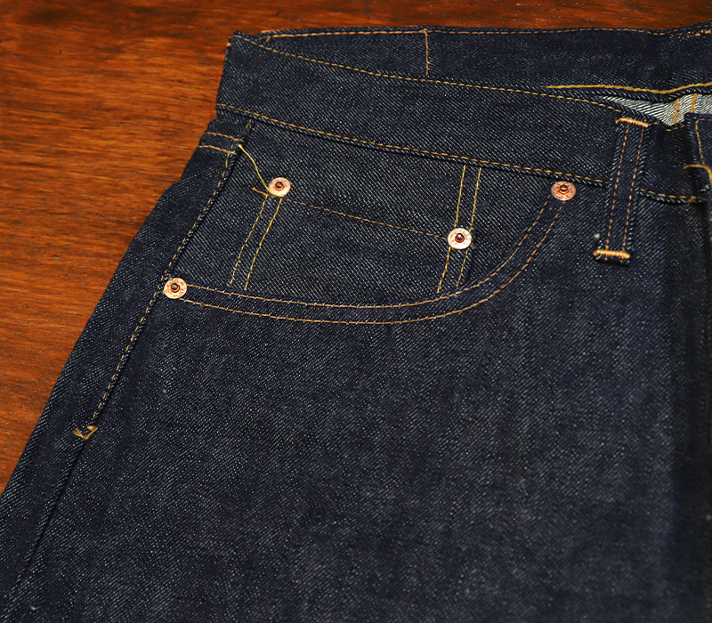 1960s DEAD STOCK , LEVIS 501E A-TYPE , WAIST SINGLE , Size W32 L32