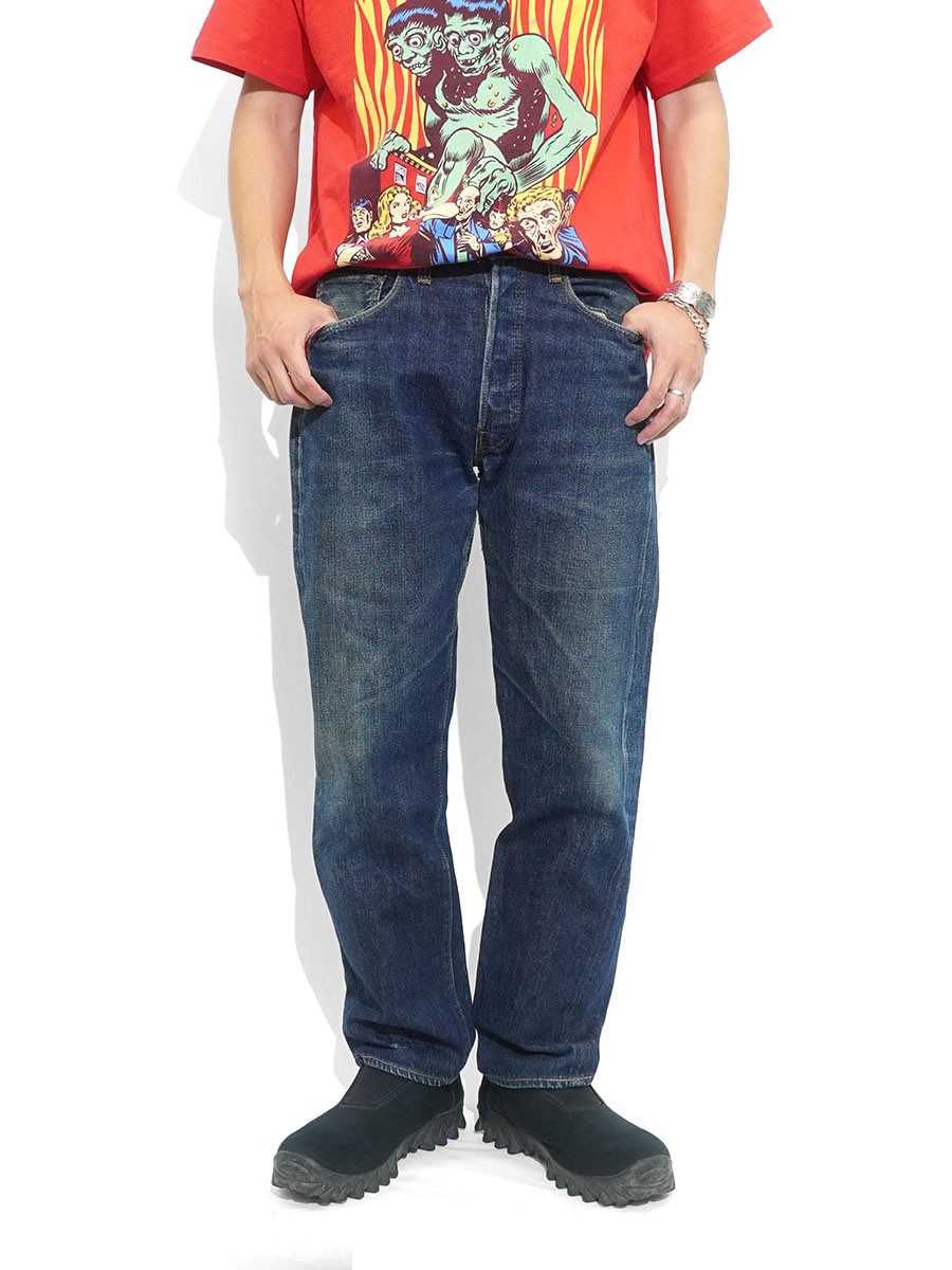 70's Levi's 501 66前期 デニムパンツ 濃色 良色落ち 実寸(W33 L31