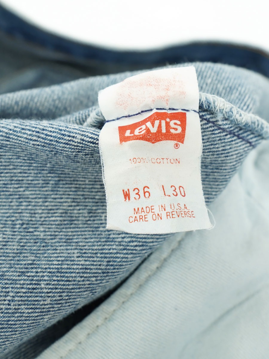 90's LEVI'S 501 デニムパンツ 表記(W36 L30) USA製 | NEW ITEM