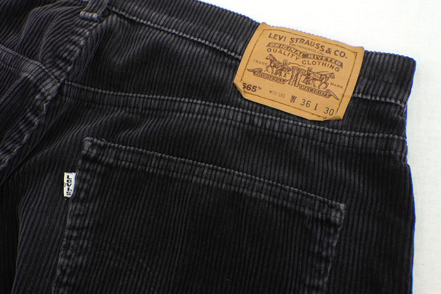 90s levis ブラック？パープル？565コーデュロイ ワイドパンツ 90s levis ブラック？パープル？565コーデュロイ ワイドパンツ