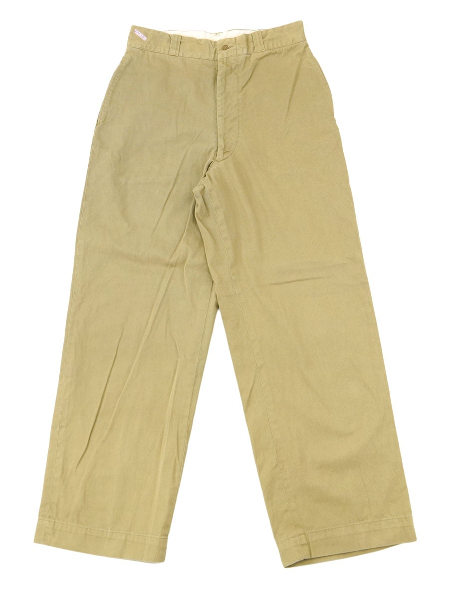 60's USMC チノトラウザーズ ジッパータイプ 表記(32x31) | すべての