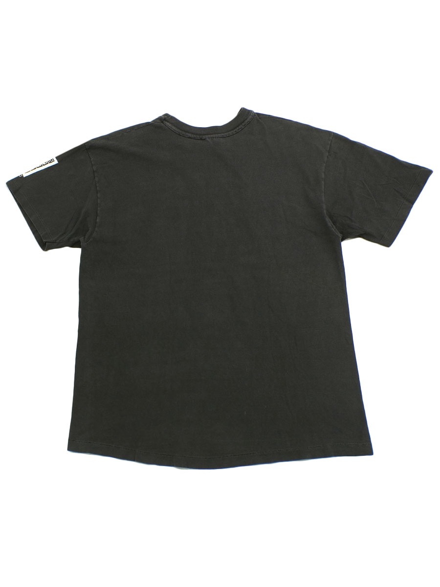 80's～ Hanes ''GATE CODE'' 袖プリントTシャツ 表記(L) USA製