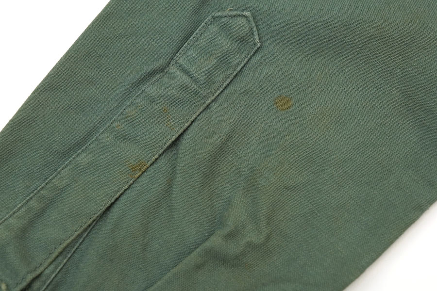 50's～ U.S.AIR FORCE ユーティリティシャツ セージグリーン 実寸(16位)