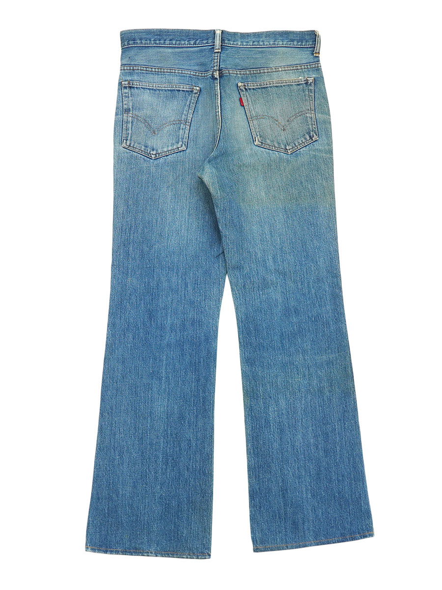 70's Levi's 517 シングル Rマークのみタブ デニムパンツ 良色落ち