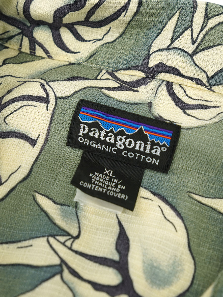 01 PATAGONIA ORGANIC COTTON AC SHIRT TONGA BORDER (SIZE.X LARGE
