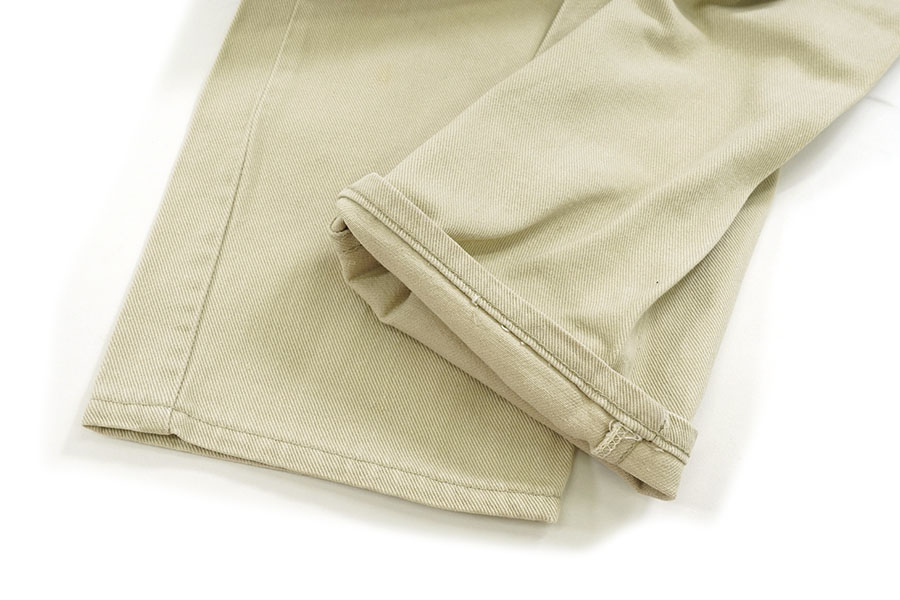 60's Levi's 518 BIG-E カツラギパンツ アイボリー 実寸(29x29位)