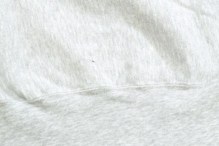 90's CHAMPION RWクルー ''OCCIDENTAL COLLEGE'' グレー 表記(L) USA製