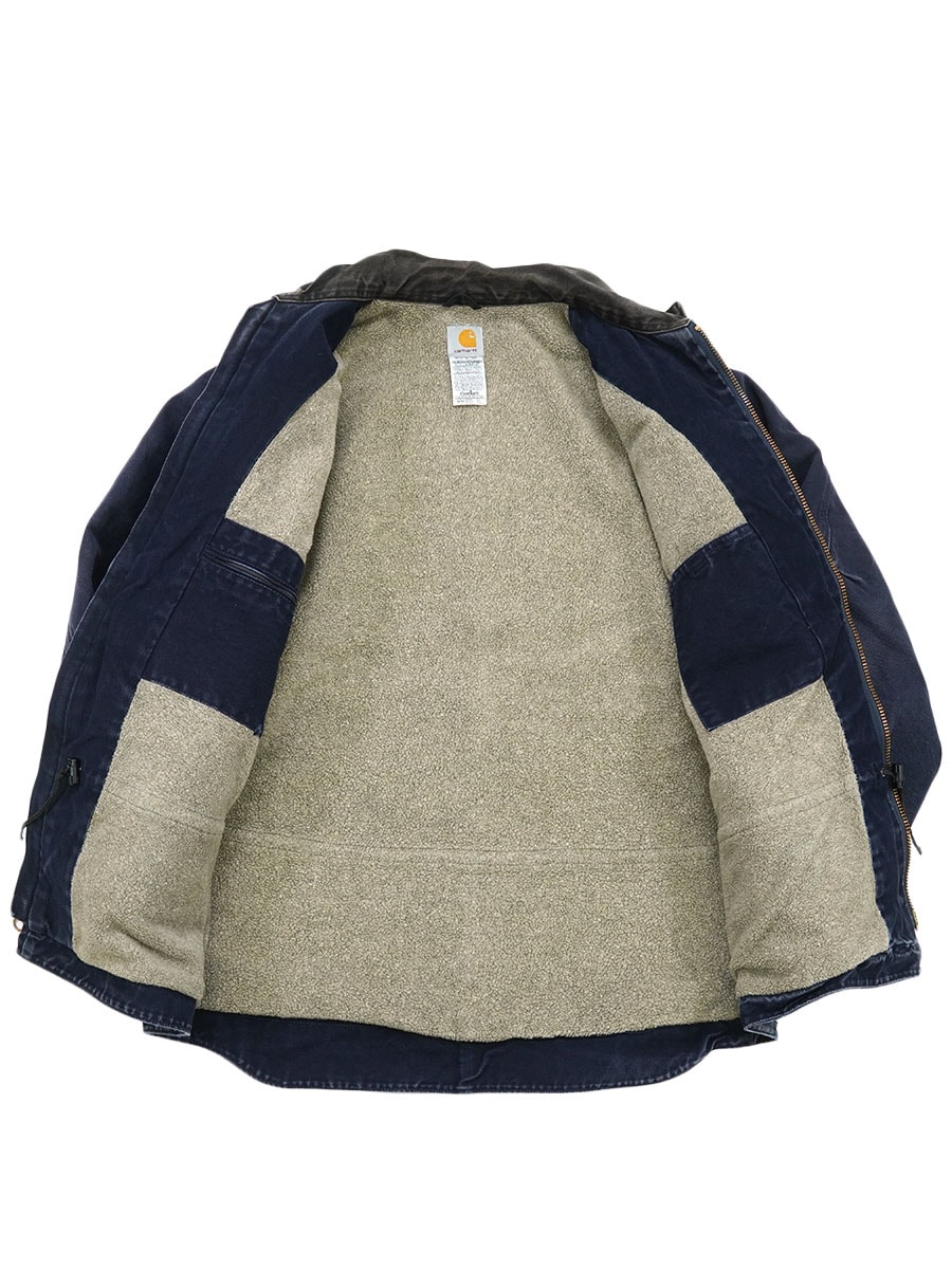 カーハート シェルパラインド サンドストーン リッジコート ネイビー