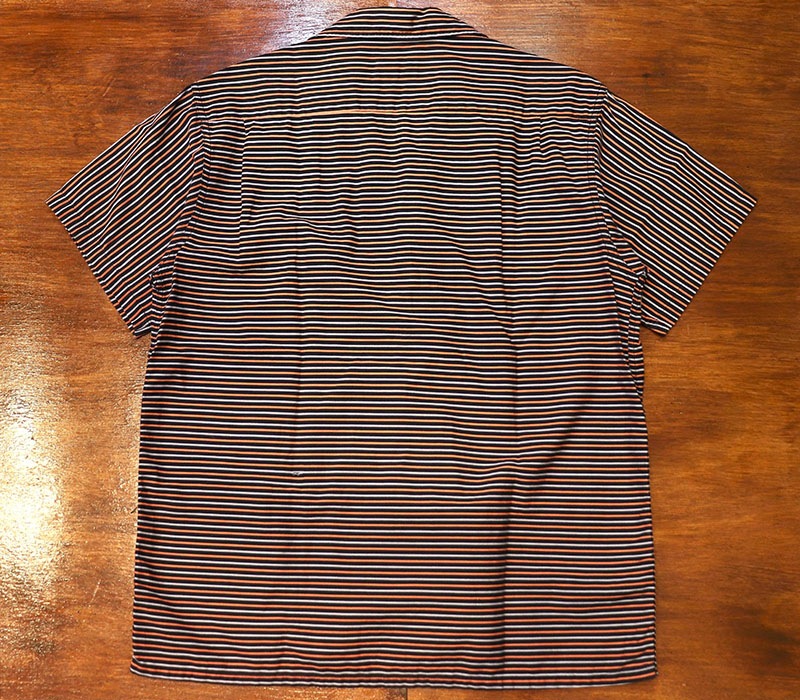 1950s BORDER SHIRT , Size Ｍ