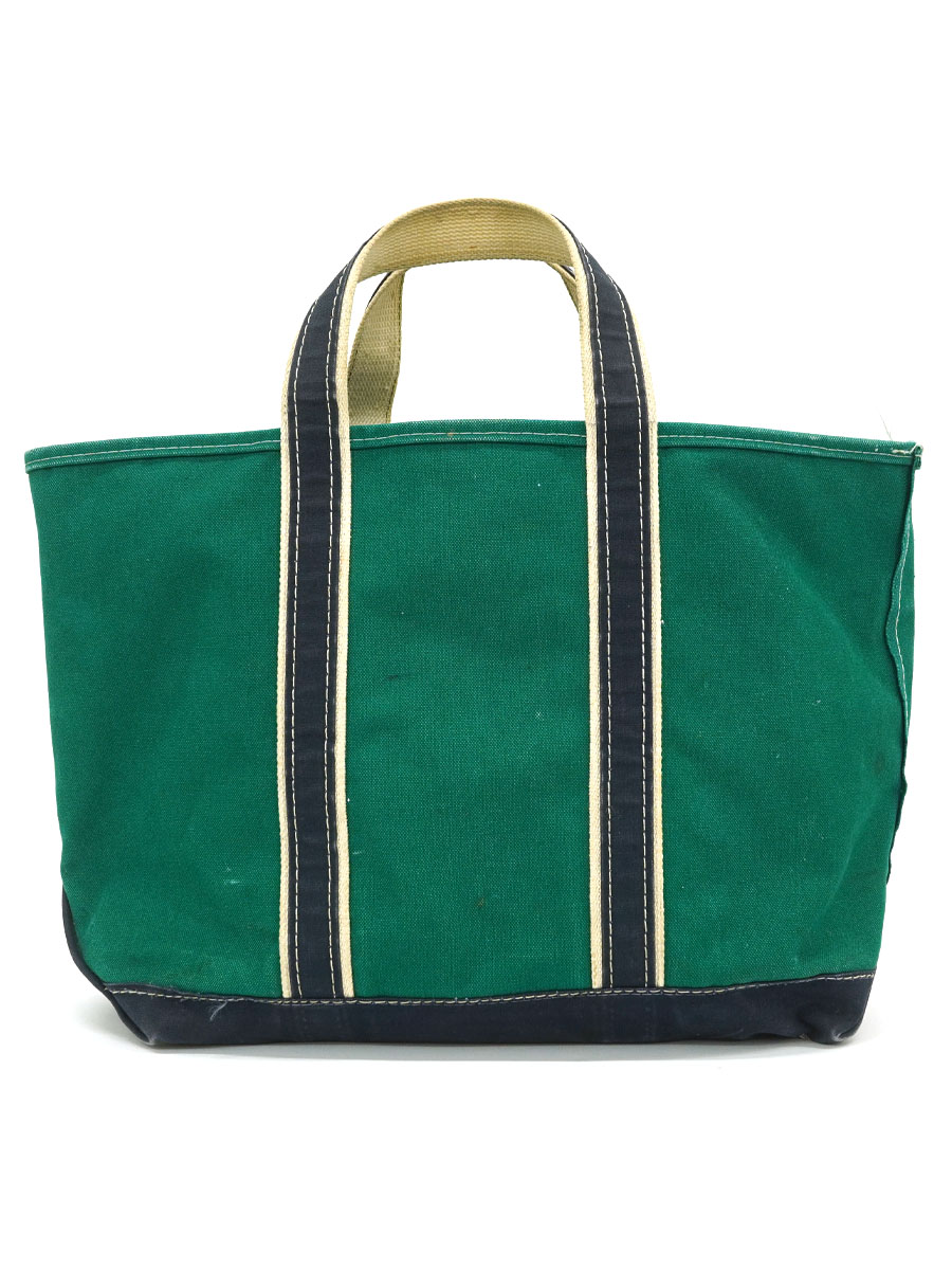 80's L.L. Bean DELUXE BOAT AND TOTE グリーン×ネイビー | すべての