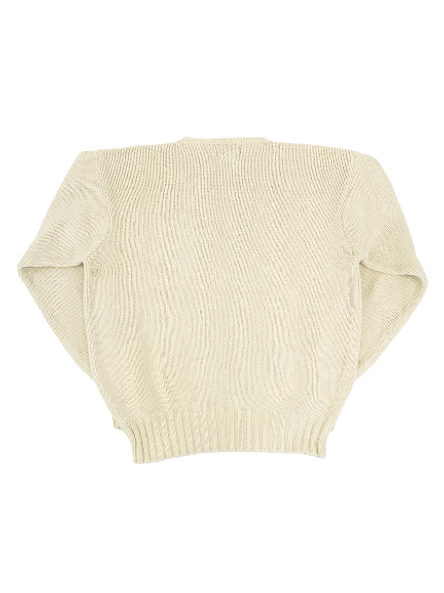 ラルフローレン 綿100％ 正規品 サマーニット ベージュ 美品 90s