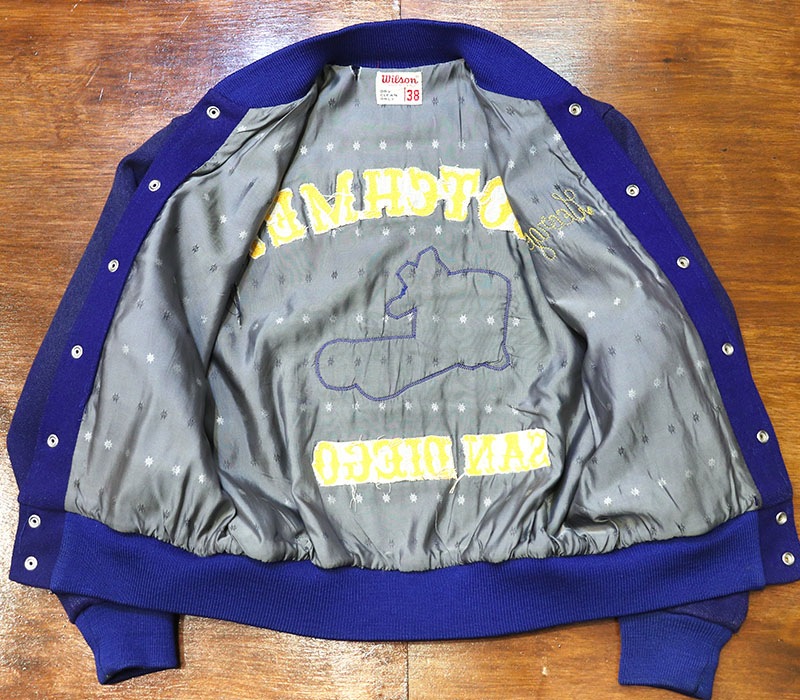1950s CAR CLUB JACKET , Size 38