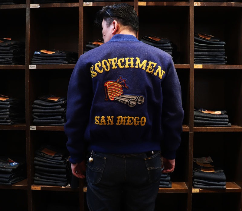 1950s CAR CLUB JACKET , Size 38