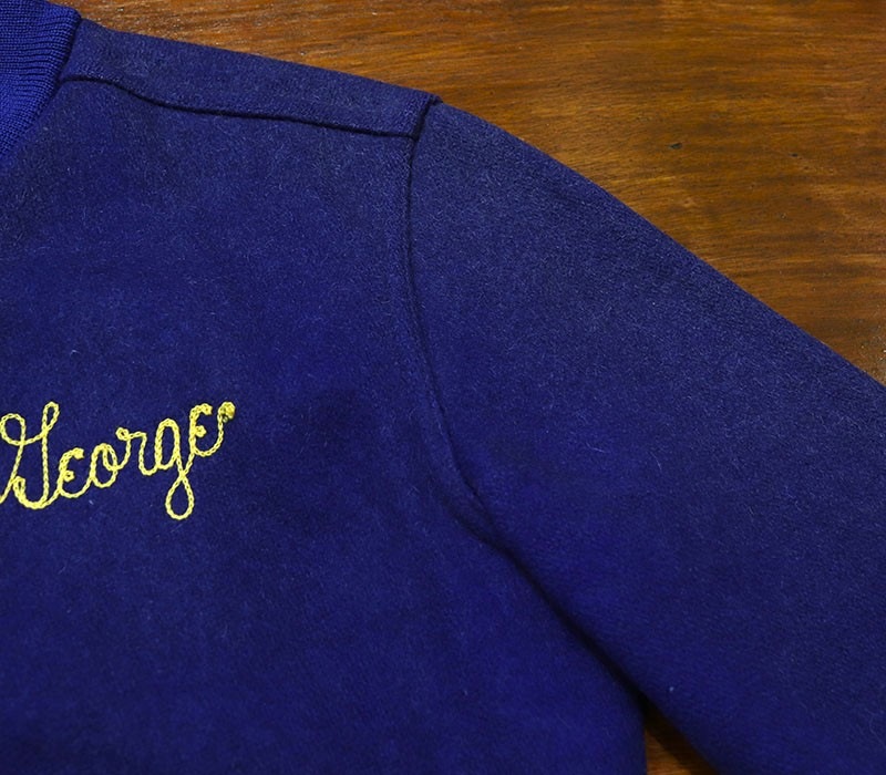 1950s CAR CLUB JACKET , Size 38