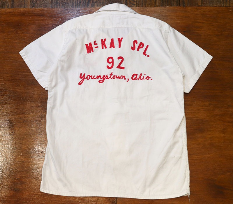 1960s CAR CLUB SHIRT , Size L
