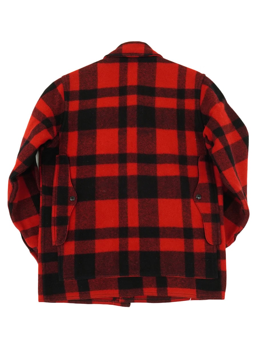 70's FILSON 赤黒バッファローチェック ウールマッキーノJKT 表記(38