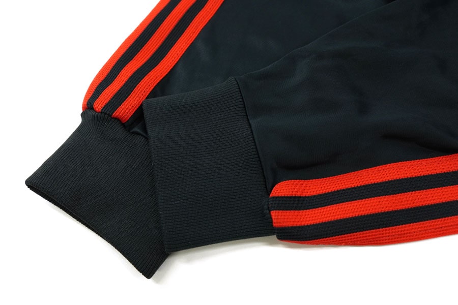 70's adidas ATPジャージ 黒×赤 表記(L) USA製 | すべての商品
