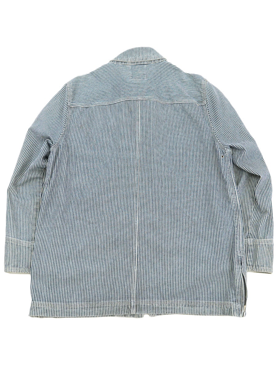 LAUREN JEANS COMPANY ヒッコリーストライプ ファイヤーマンタイプ