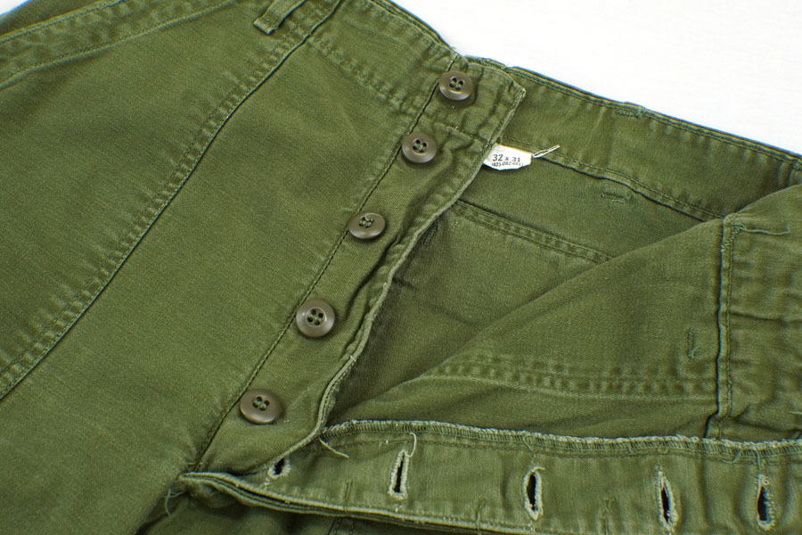 60's U.S.ARMY ベイカーパンツ ボタンフライ 表記(32x31) | NEW ITEM 60's U.S.ARMY ベイカーパンツ ボタンフライ 表記(32x31) | NEW ITEM