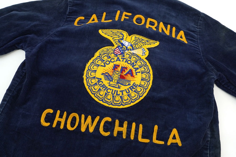 70'S NATIONAL FFA LOT103 ''CALIFORNIA CHOWCHILLA'' FFA JACKET