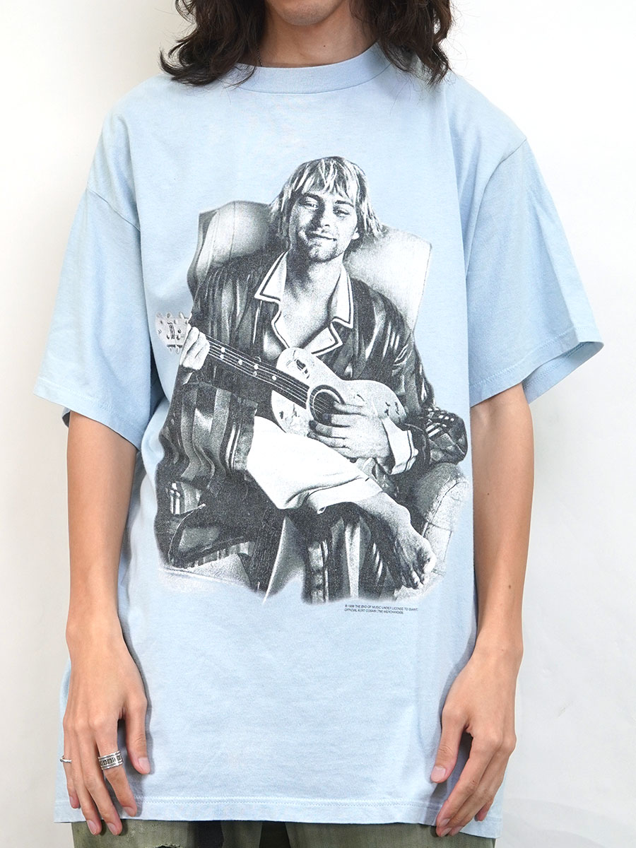 Kurt Cobain プリント ヴィンテージTシャツ Mサイズ KURT COBAIN カートコバーンTシャツ Mサイズ ヴィンテージ