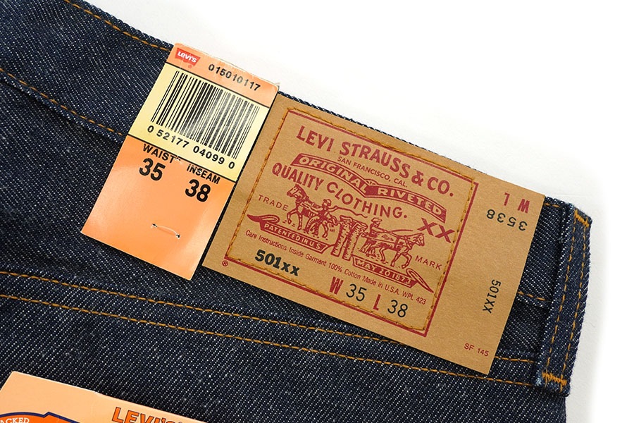 90's Levi's 501 デニムパンツ 表記(35x38) USA製 DEAD