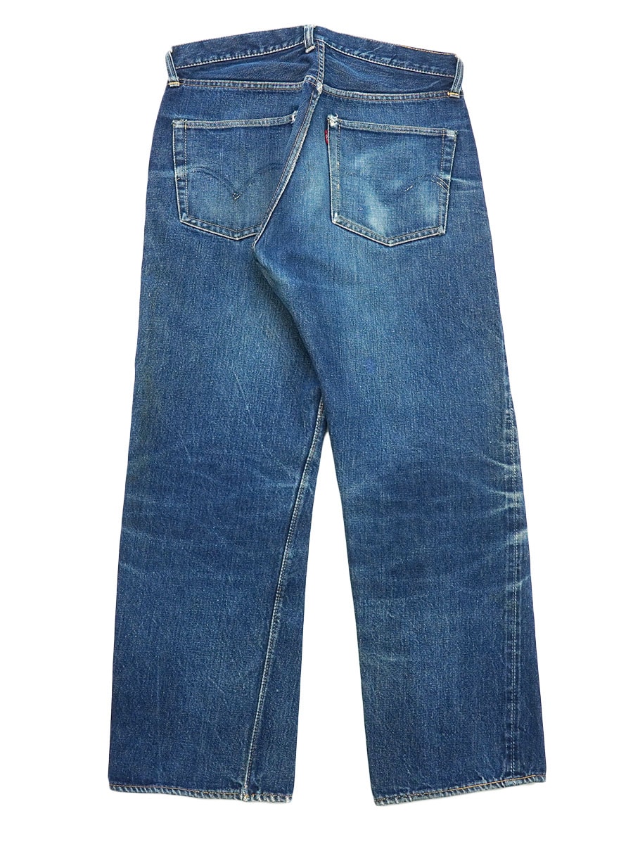 50's Levi's 501XX デニムパンツ ヒゲ 良色落ち 実寸(32x28位) | NEW