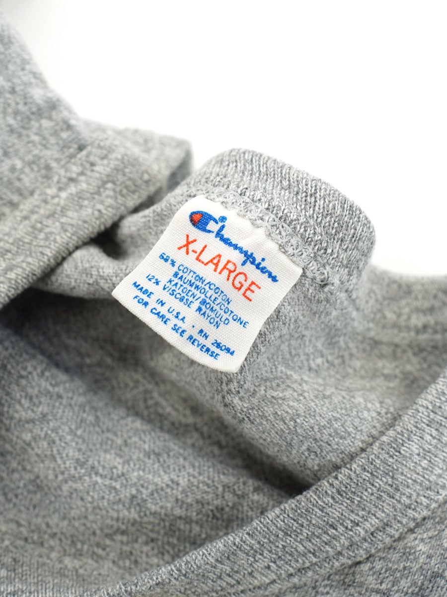 80's トリコタグ チャンピオン ''PURDUE'' 霜降りTシャツ 表記(L