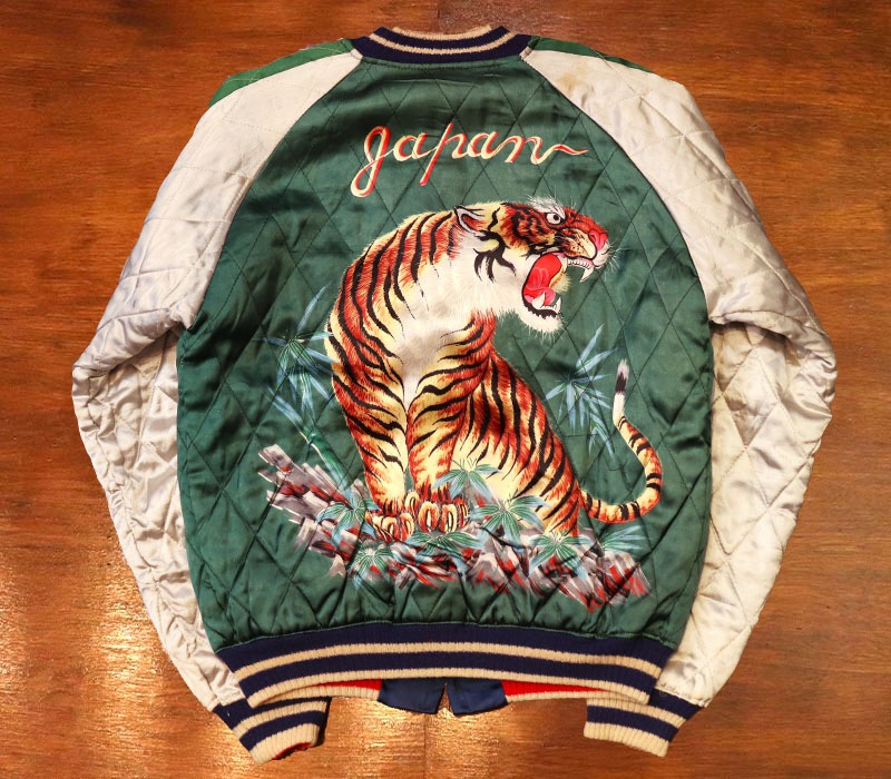 1950s PRINT SOUVENIR JACKET , Size M | SOLD OUT | | BerBerJin WebStore