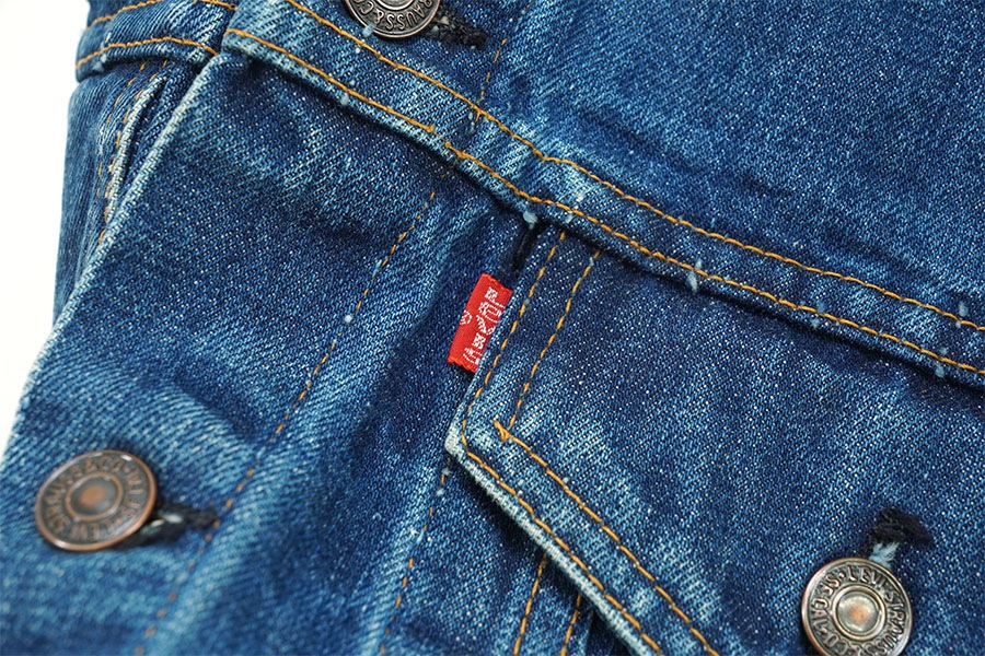 70's Levi's 70505 スモールe デニムジャケット 良雰囲気 表記(34