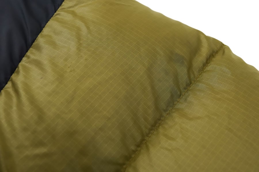 90's THE NORTH FACE ヌプシJKT 700フィル 表記(L) 希少色 ブロンズ