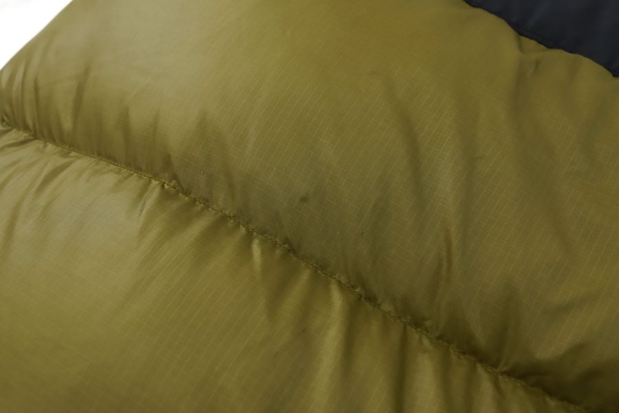 90's THE NORTH FACE ヌプシJKT 700フィル 表記(L) 希少色 ブロンズ