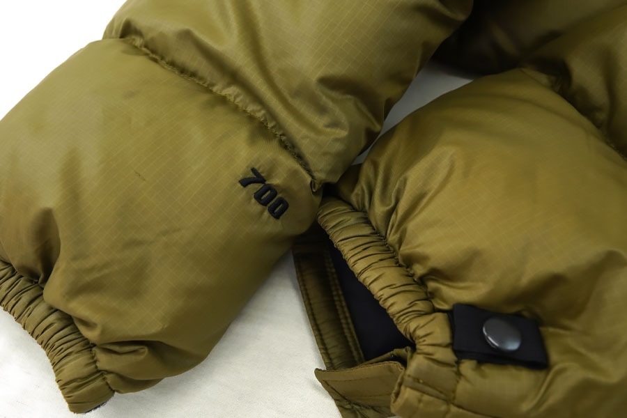 希少 美品 90's THE NORTH FACE NUPTSE 700 ヌプシ 90's THE NORTH FACE ヌプシJKT 700フィル 表記(L) 希少色