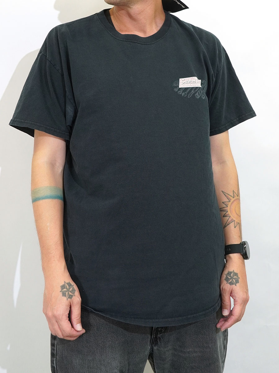 00's Snap-on Tools 両面プリント Tシャツ ブラック 実寸(L位