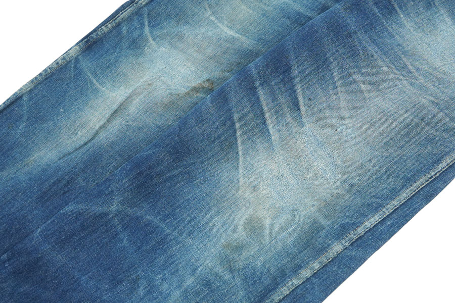 1930'S BLACK BEAR DENIM WORK PANTS (APPROX.W37 L30)