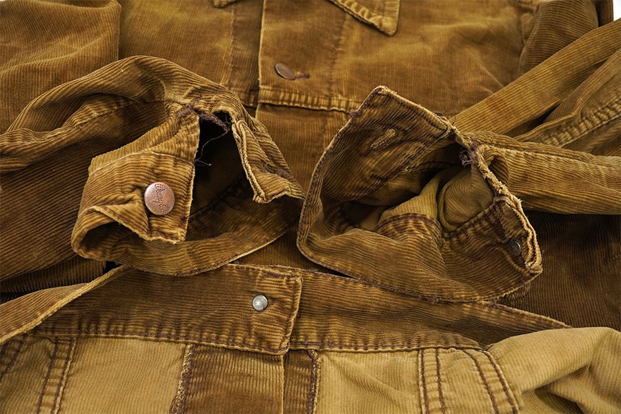 70's Wrangler 3rd型 コーデュロイジャケット ブラウン 表記(40