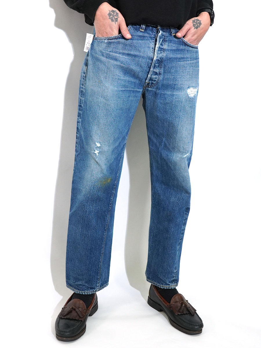 70's Levi's 501 66前期 デニムパンツ 良雰囲気 実寸(34x28位