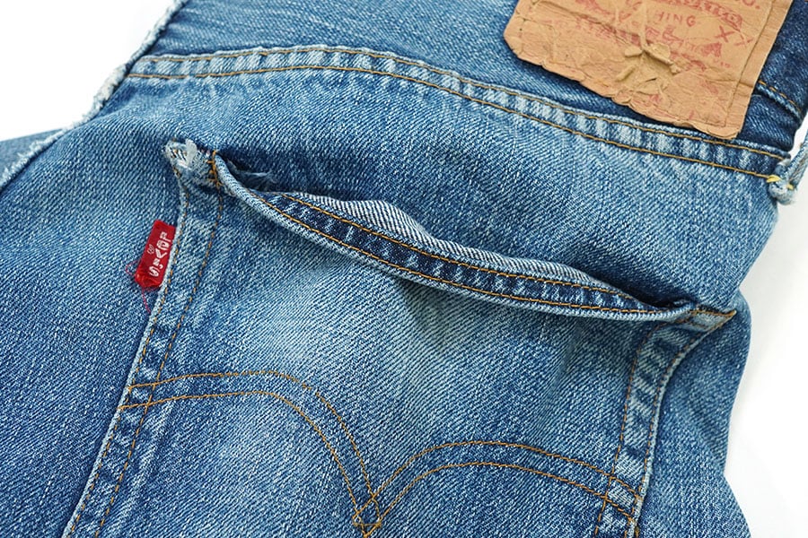 70's Levi's 501 66前期 デニムパンツ 良雰囲気 実寸(34x28位