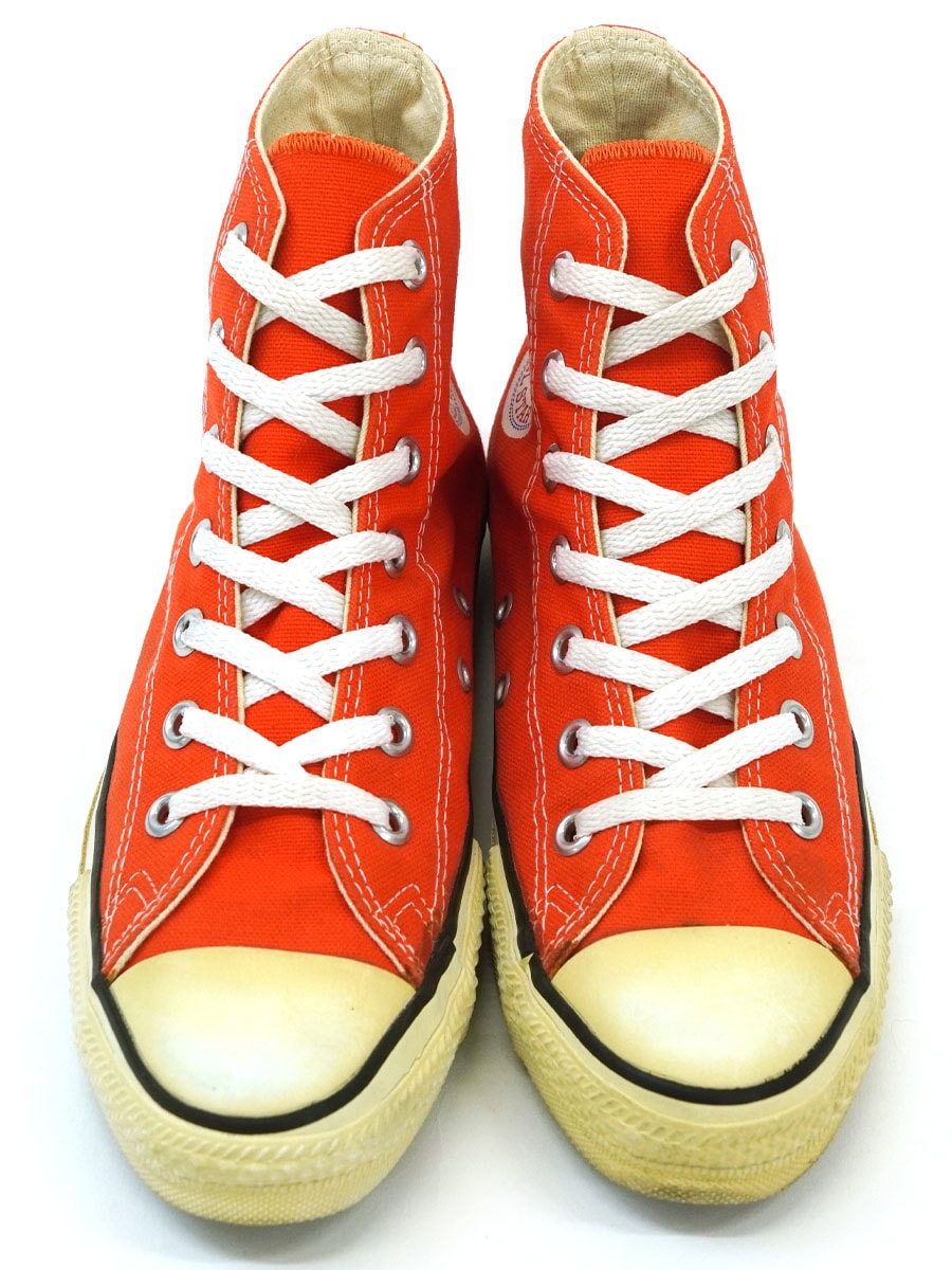90's コンバース オールスターHI オレンジ 表記(5) USA製 | NEW