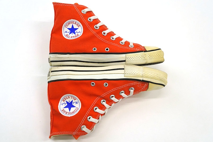 90's コンバース オールスターHI オレンジ 表記(5) USA製 | NEW