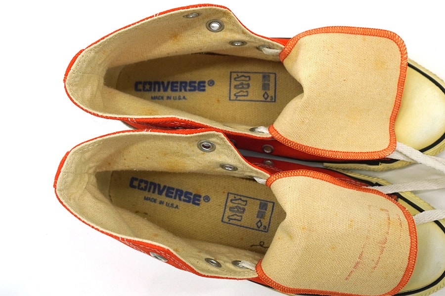 90s USA製　コンバース　オールスター　US9h オレンジ　希少 90s USA製 コンバース オールスター US9h オレンジ 希少 90s USA
