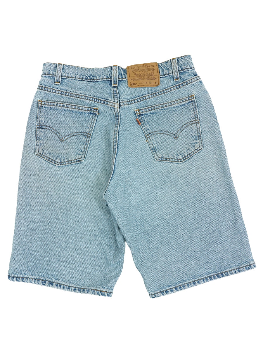 90s USA製 Levi´s 550 デニムパンツ オレンジタブ ホワイト