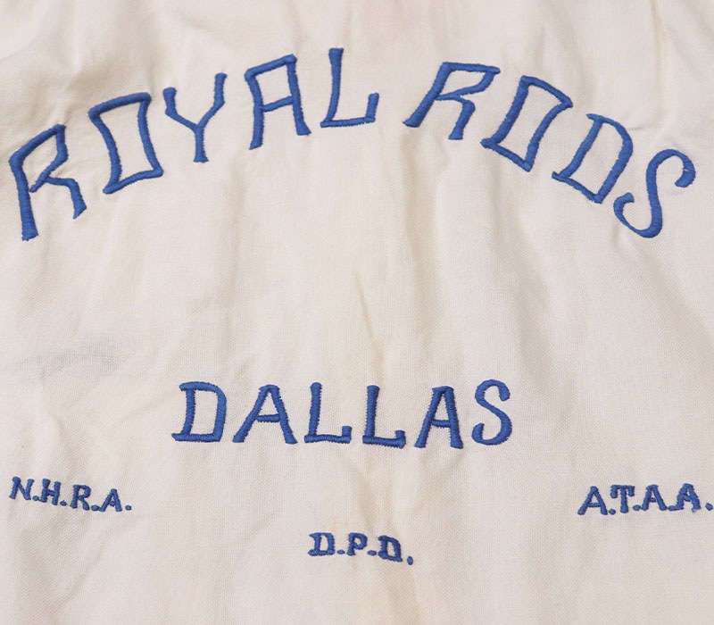 1960s L/S CAR CLUB SHIRT , Size ML