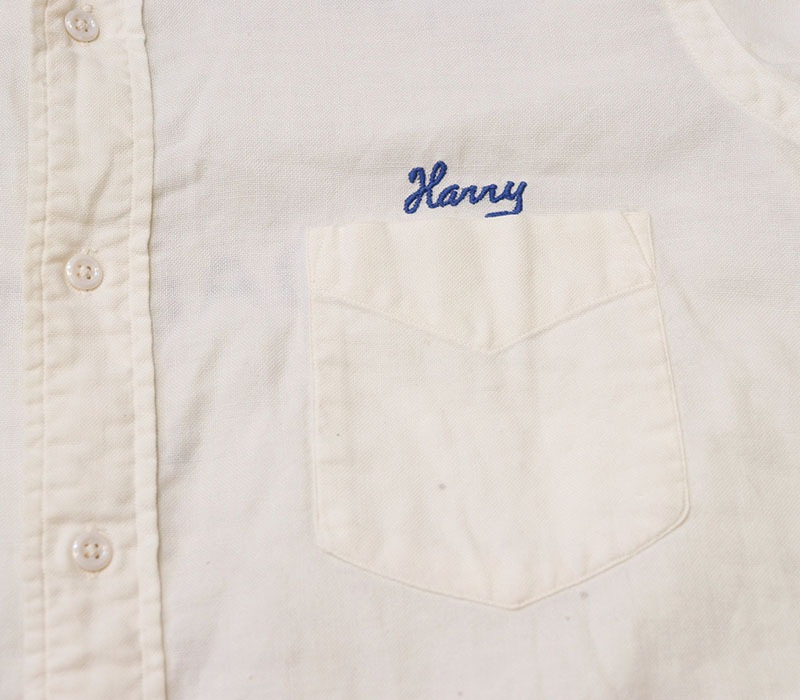 1960s L/S CAR CLUB SHIRT , Size ML